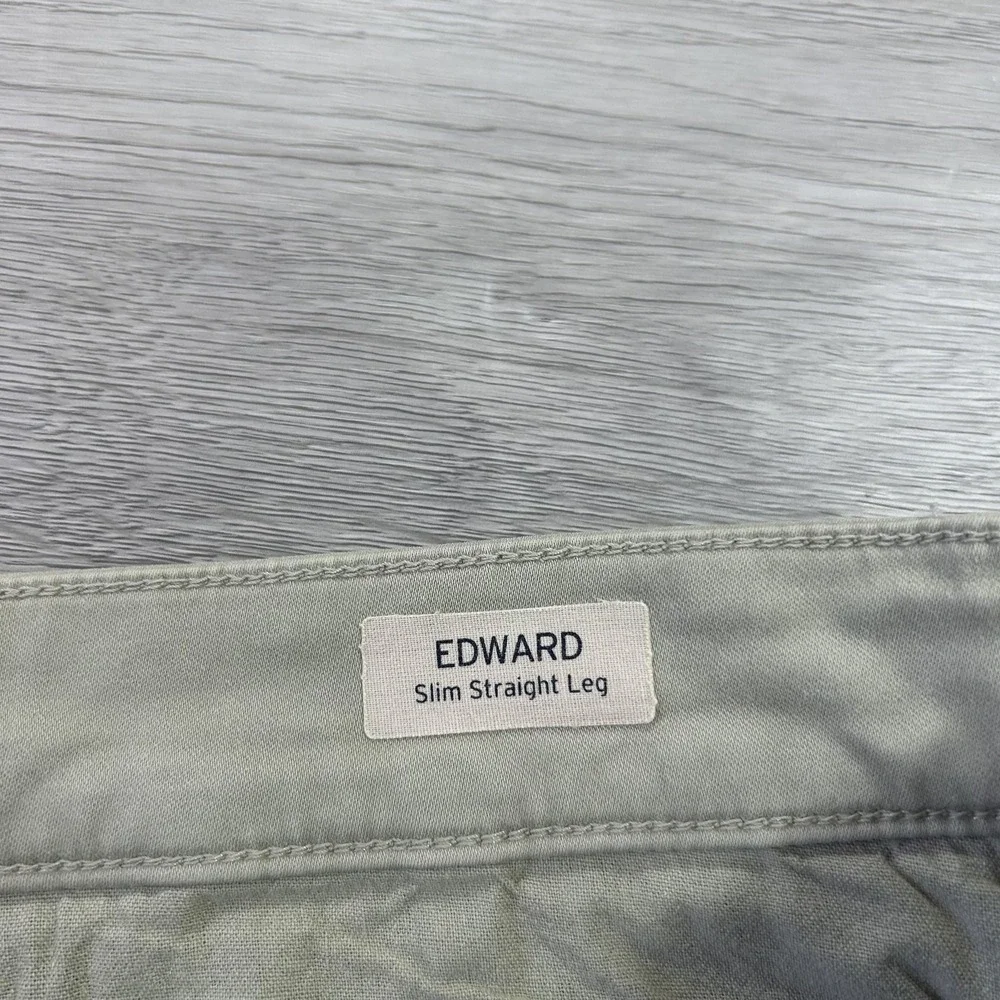 Mavi Pants Mens 34x30 Beige Edward Slim Straight Chino Casual Stretch Canvas